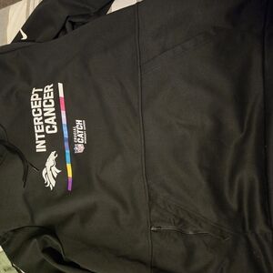 Nike Black Intercept Cancer Denver Broncos Hoodie